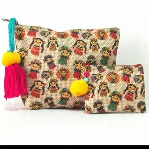 Mexican colorfully bag purse Wallet tote